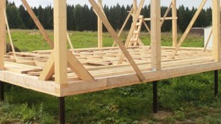 Сарай на винтовых сваях или хозблок на сваях Курчатов цена от 2586 руб. / шт.