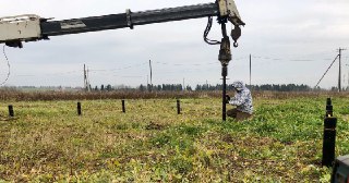 Установка винтовых свай Курчатов цена от 3167 руб.