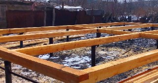 Пол на винтовых сваях Курчатов цена от 15833 руб.