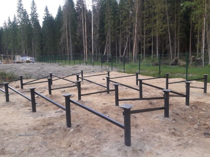 Купить услугу свайное поле в Курчатове под ключ от 8972 рублей за м2